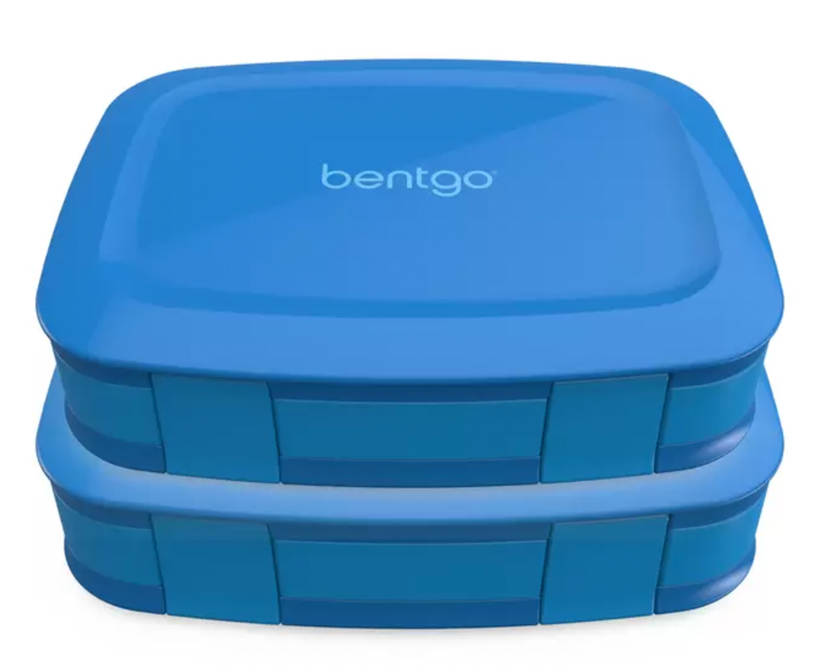 Bentgo Fresh Leak Proof Lunch Box 2 Pack Blue