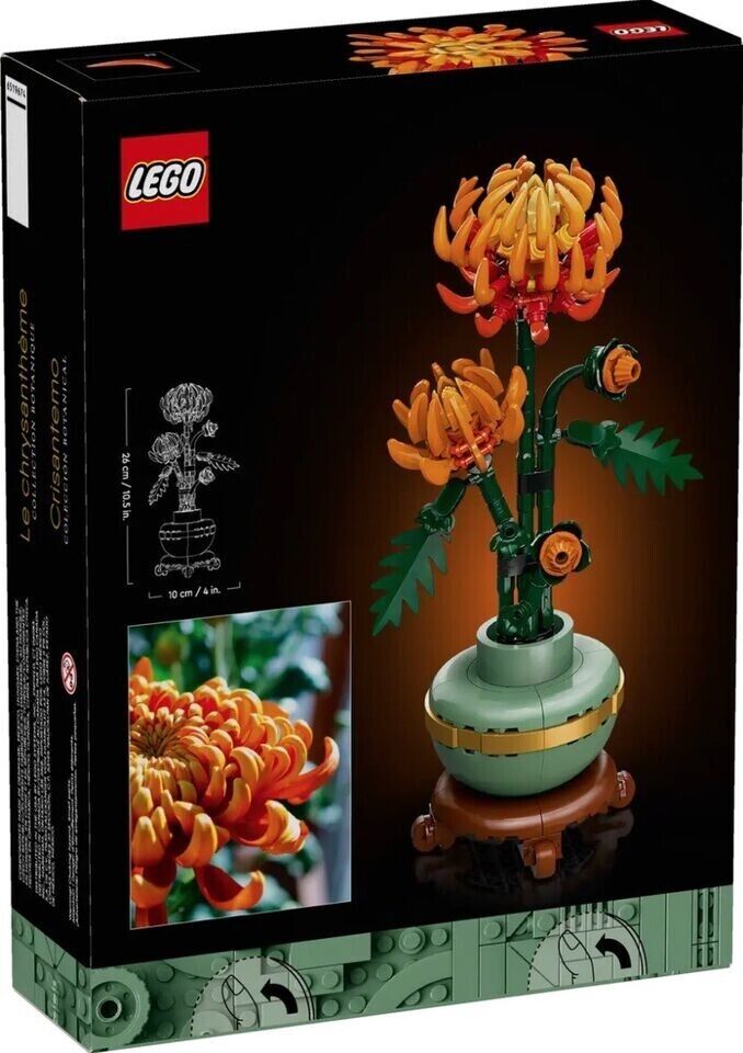 LEGO Icons Chrysanthemum Botanicals Collection (10368)
