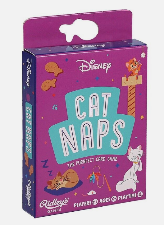 Disney-Cat Naps Card Game : The Purrfect Card Came 2-5 Players Age 6+
