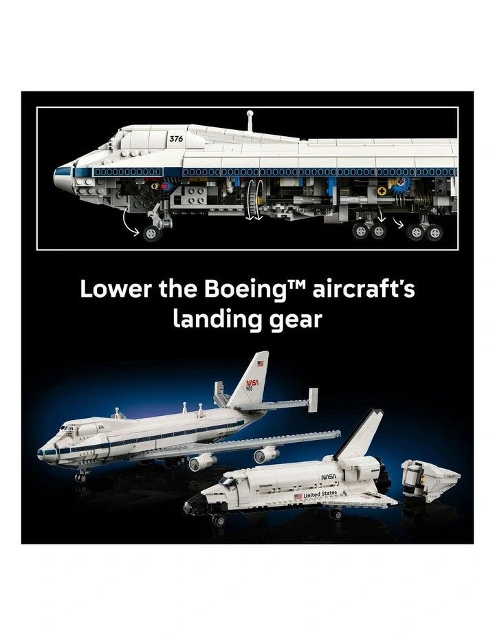 LEGO 10360 ICONS Shuttle Carrier Aircraft Brand New Sealed