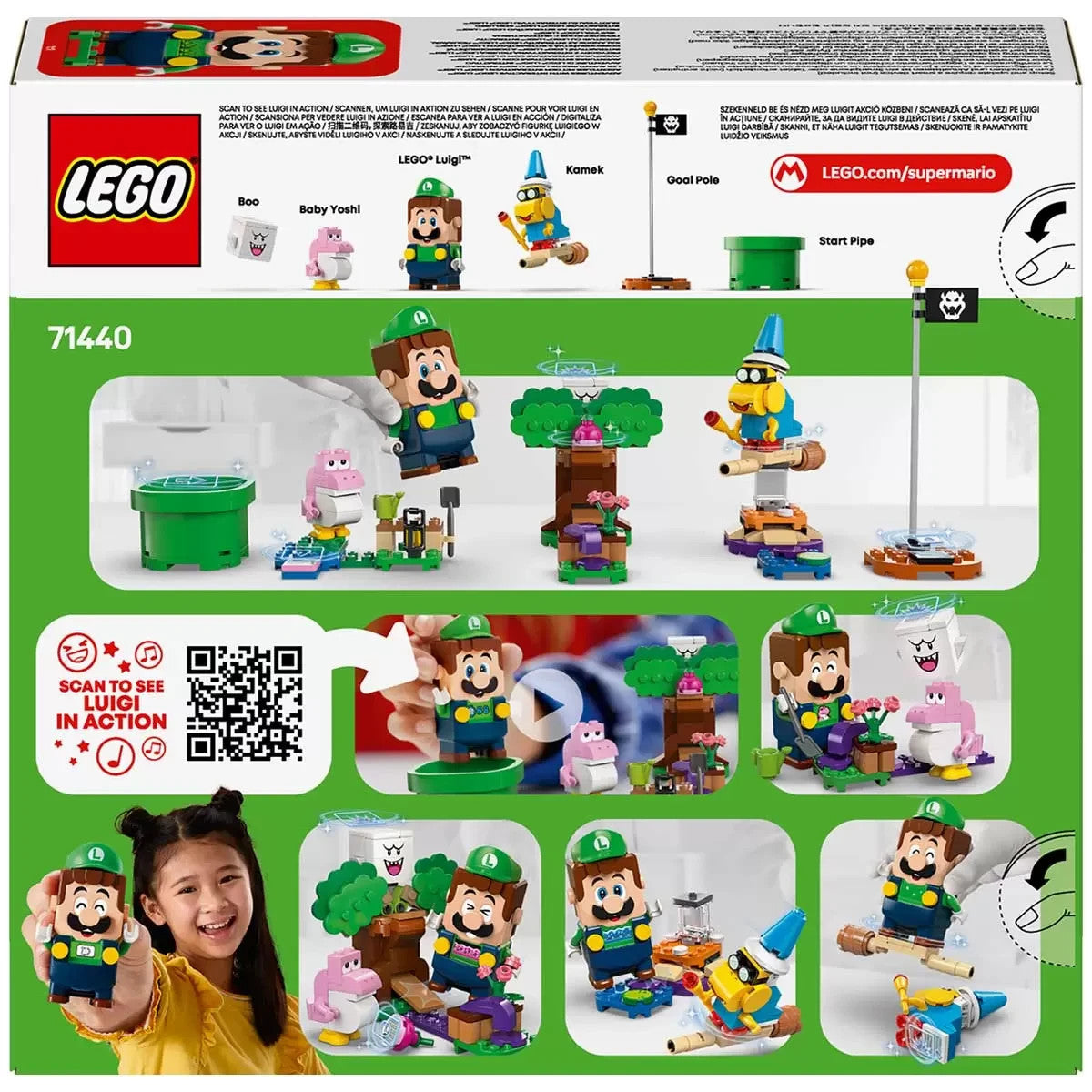 LEGO 71440 - Super Mario Adventures With Interactive LEGO Luigi