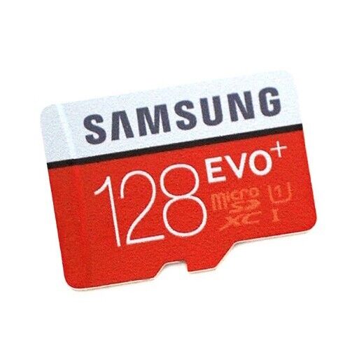 Samsung Evo Plus 128GB Micro SD Card SDXC 80MB/S with adapter