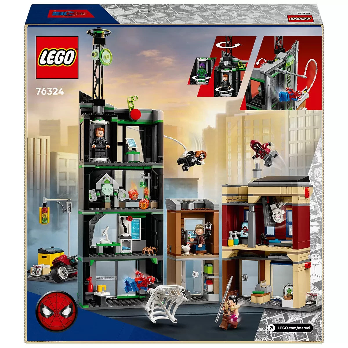 LEGO Marvel 76324: Spider-Man vs. Oscorp