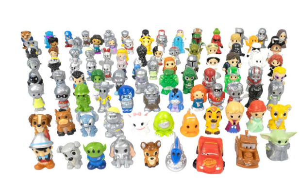 Disney 100 Ooshies 100 Pack - Limited Release Exclusives 1st Ever Metal Diecast