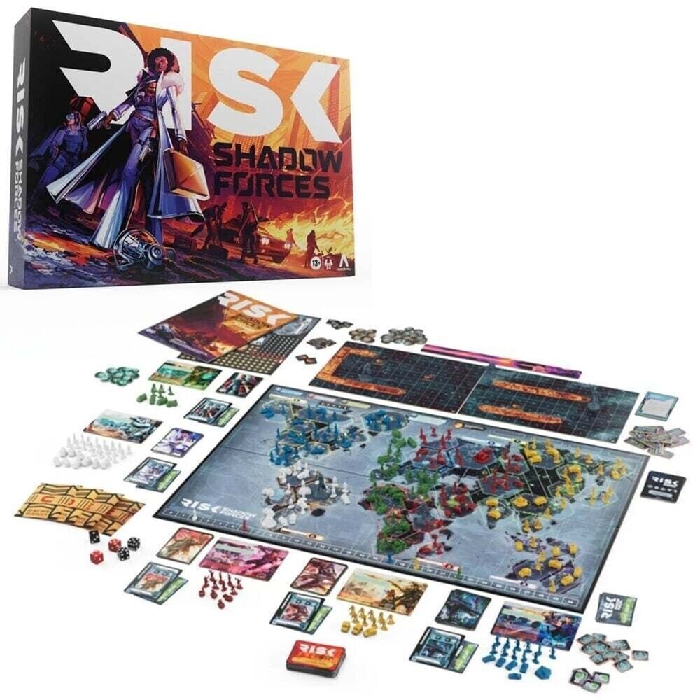 Risk Shadow Forces Board Game - Darkness Has Descended On The World