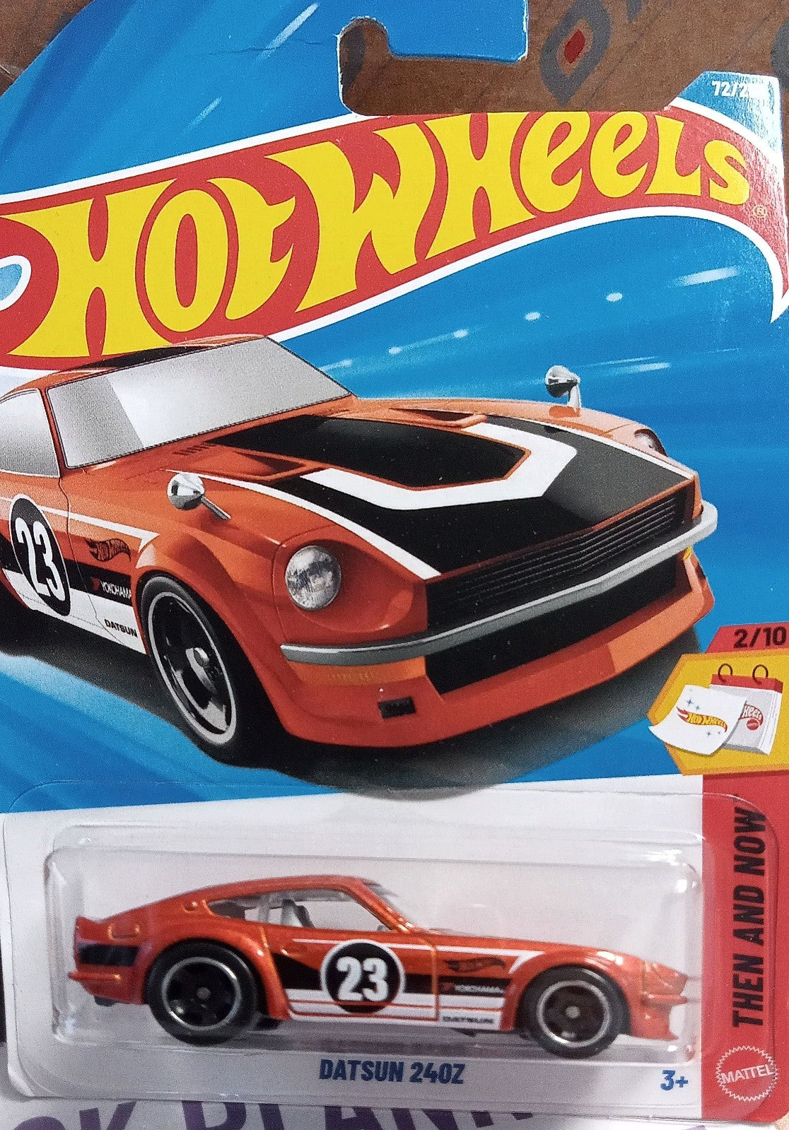 Hot Wheels Then and Now 2/10 – Datsun 240Z Orange 72/250