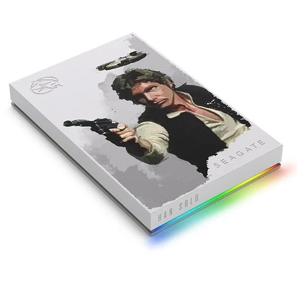 Seagate FireCuda External Gaming Hard Drive 2TB Portable HDD Star Wars Han Solo