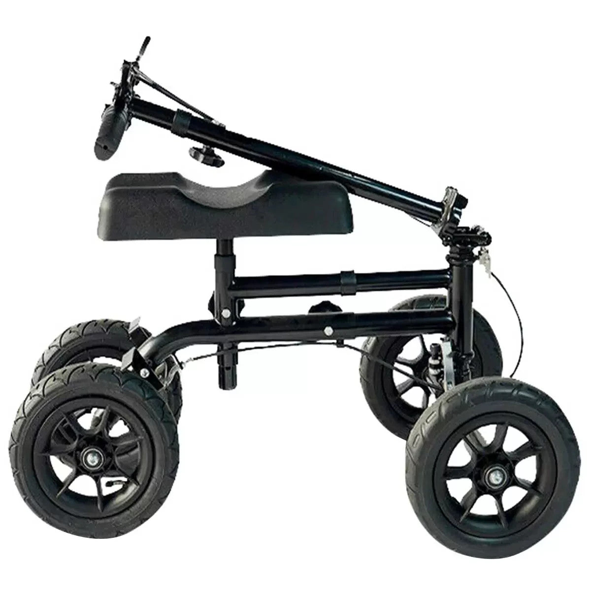 Altus Knee Walker Scooter All Terrain 10 Inch Wheel Black
