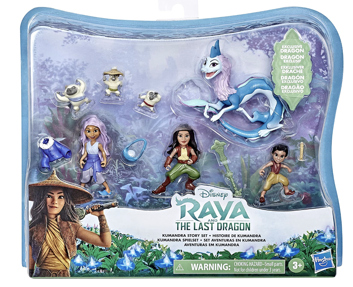 Disney's Raya and the Last Dragon Kumandra Story Set Brand New