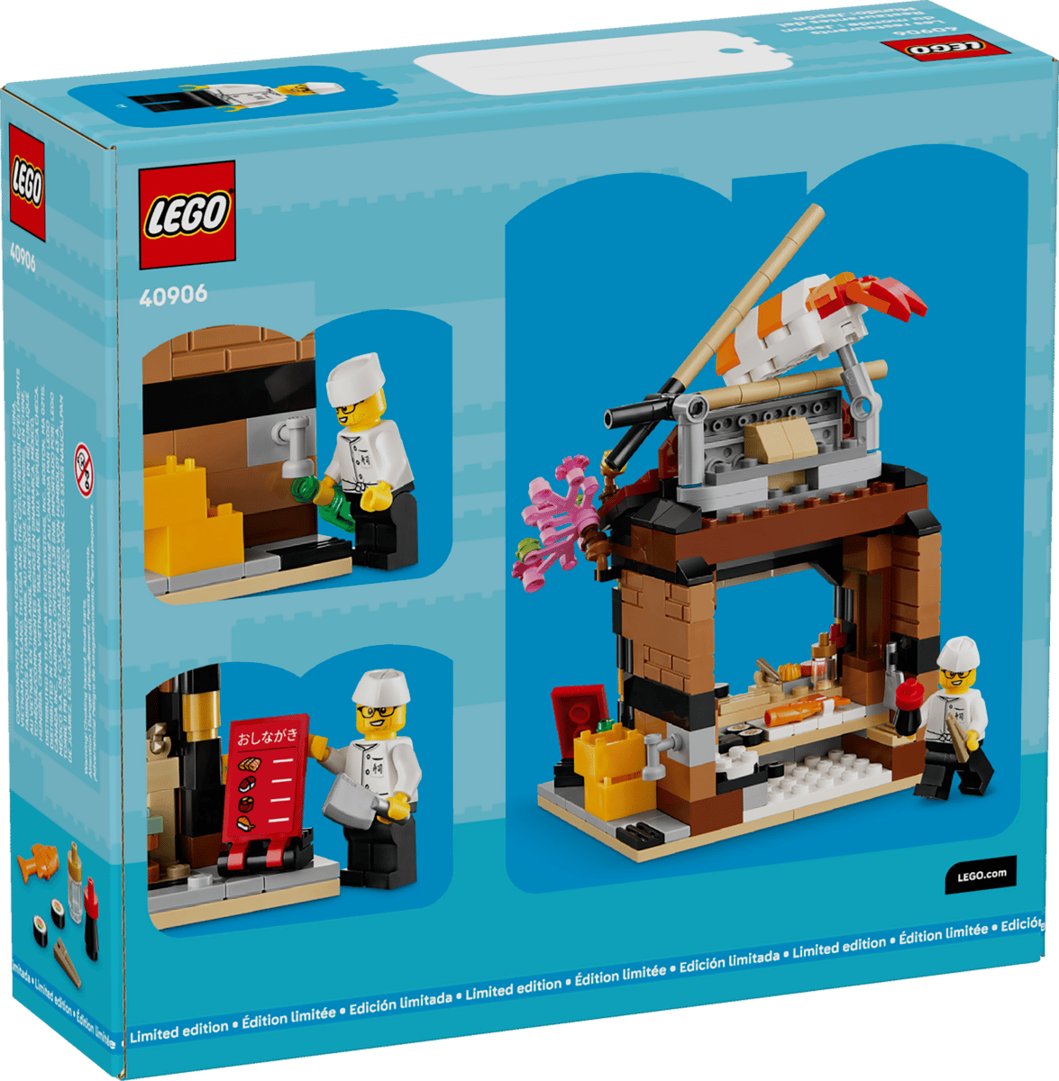 LEGO 40906 Restaurants of the World: Japan - BRAND NEW / SEALED