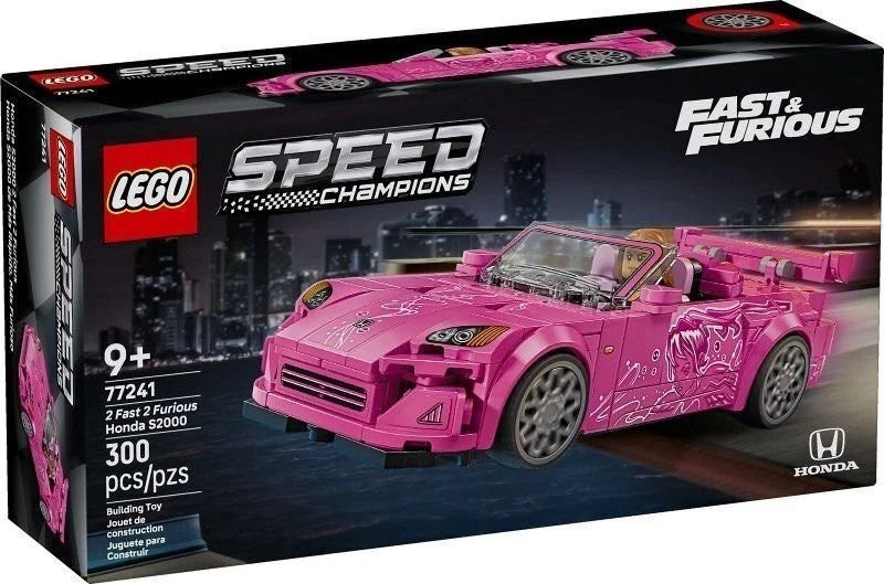 LEGO 77241 Speed Champions 2 Fast 2 Furious Honda S2000 Pink