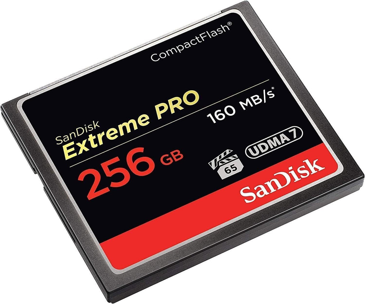 SANDISK 32GB/64GB/128GB/256GB EXTREME PRO COMPACTFLASH CARD 160MB/S CF for DC