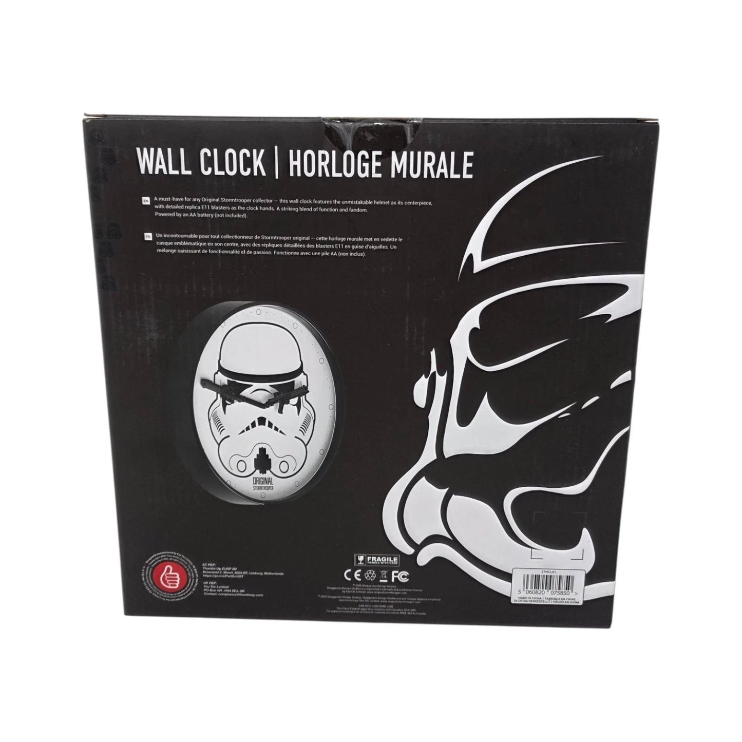Star Wars Original Stormtrooper Wall Clock - StarWars