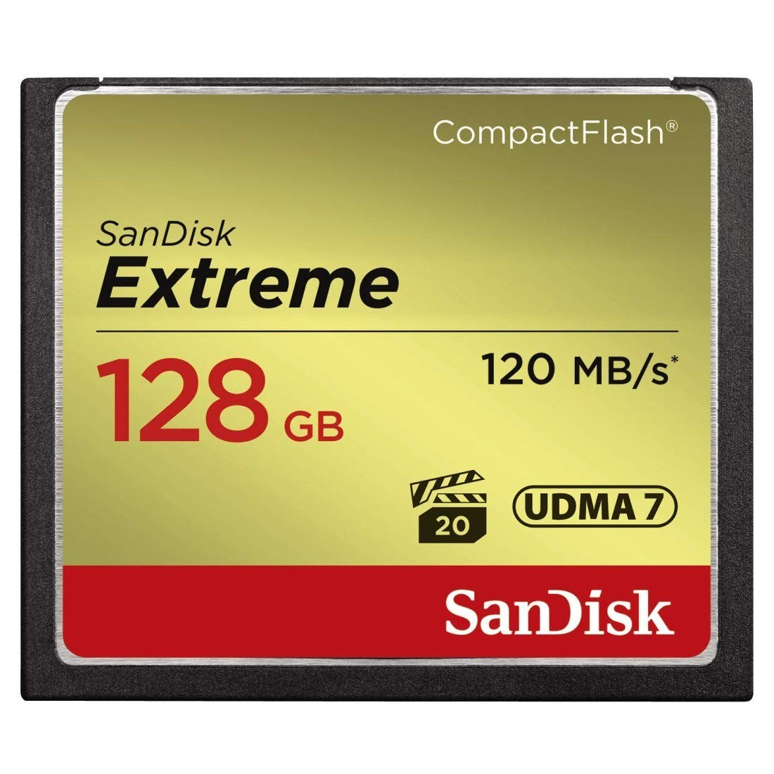 SANDISK 32GB/64GB/128GB EXTREME COMPACTFLASH CARD 120MB/S CF for DC