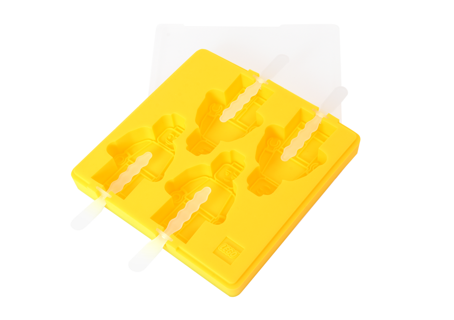 LEGO 5009555 Ice Lolly Tray 4 Mini Figures Silicone Mould Chocolates