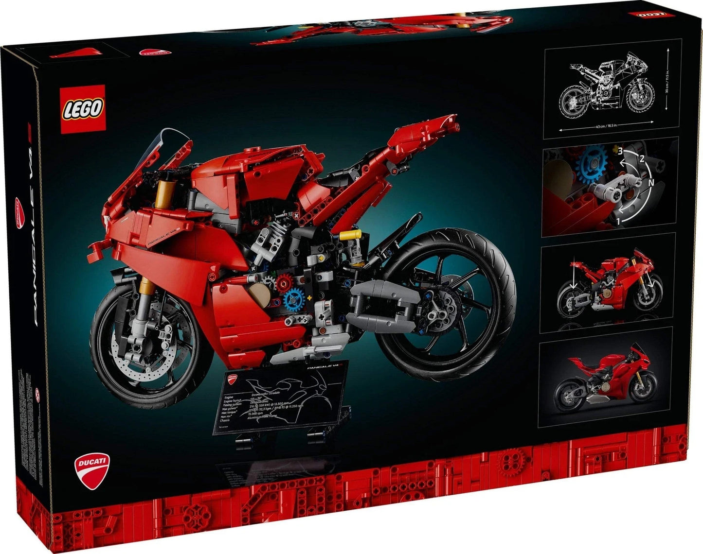 LEGO 42202 Technic Ducati Panigale V4 S Motorcycle
