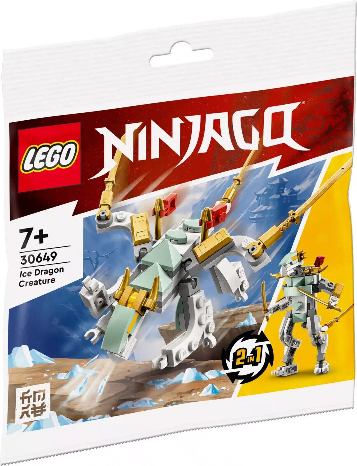 LEGO 30649 Ninjago Dragon Of Ice (2 in 1)