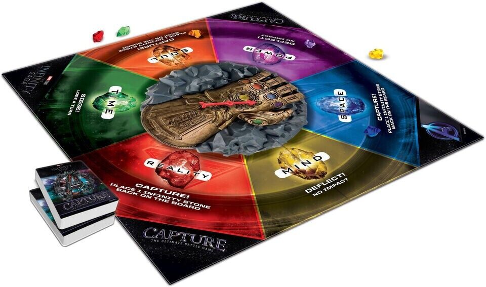 NEW Marvel Infinity Saga Capture Strategy Game from Mr Toys