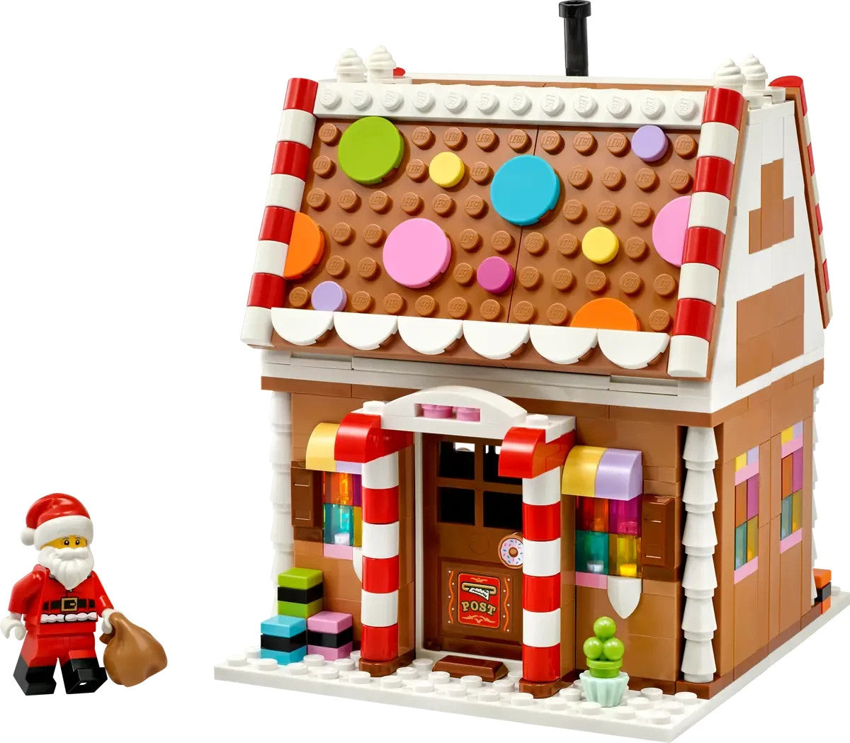 LEGO 40809 Festive Gingerbread House Christmas Holiday with Santa Sack NEW