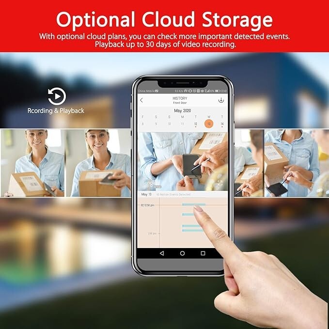 Sengled Smart LED Flood Light Security Camera Bulb Motion Sensor E27 Outdoor