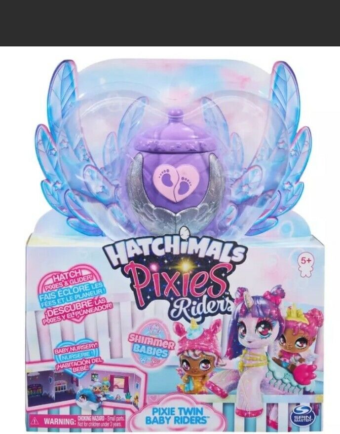 Hatchimals Pixies Riders Babysitters Shimmer Babies - Assorted Brand New
