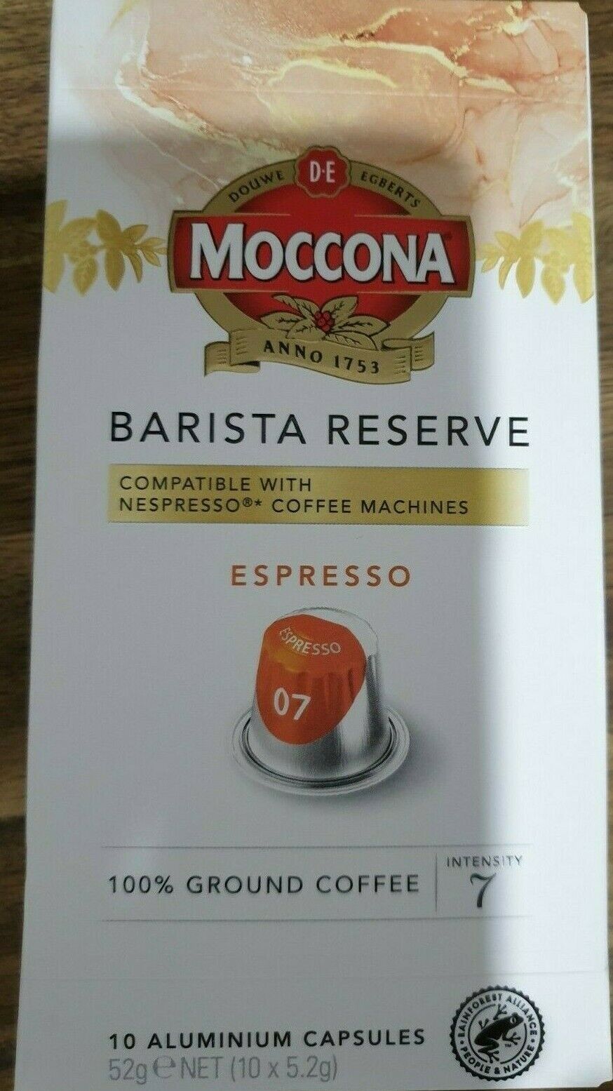 Moccona Barista Reserve Espresso Coffee Pods Capsules