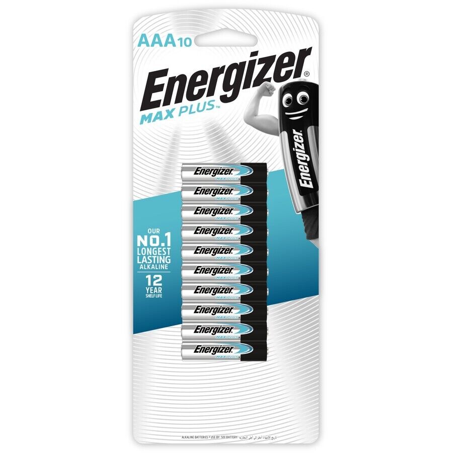 Energizer Max Plus Advanced AA AAA Batteries Battery Pack