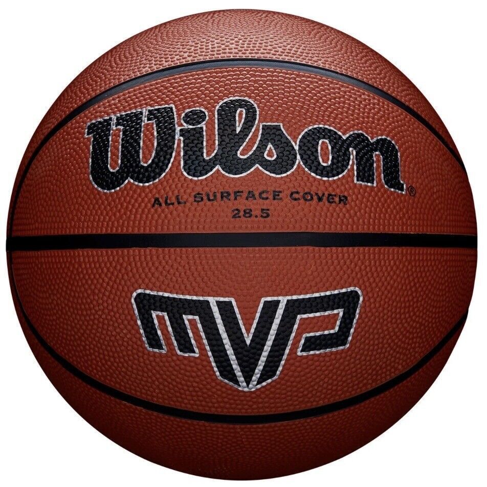 Wilson Size 7 6 5 MVP Indoor/Outdoor All Surface Basketball 8 Panel Design BALL