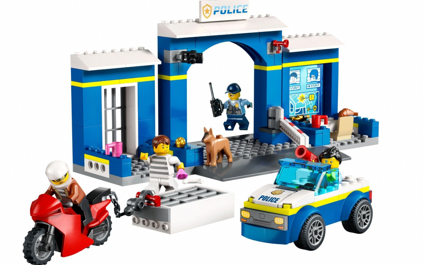 LEGO® City Set 60370 Police Station Chase Age 4+