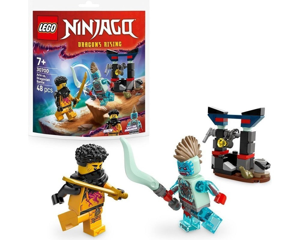 LEGO 30700 Ninjago: Dragon's Rising | Arin vs Dragonian Battle | Paper Bag