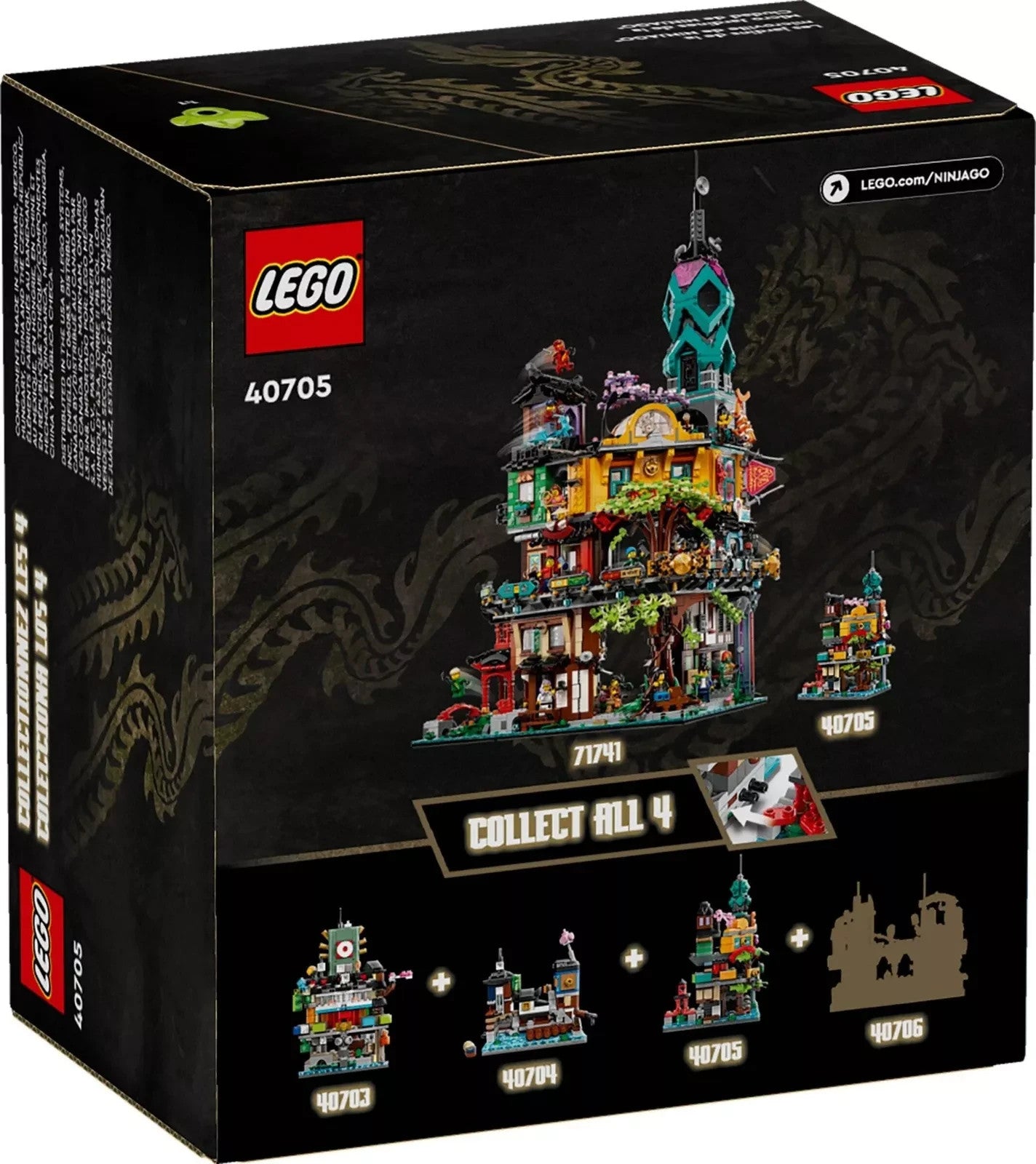 LEGO 40705 Micro NINJAGO City Gardens - Limited Edition