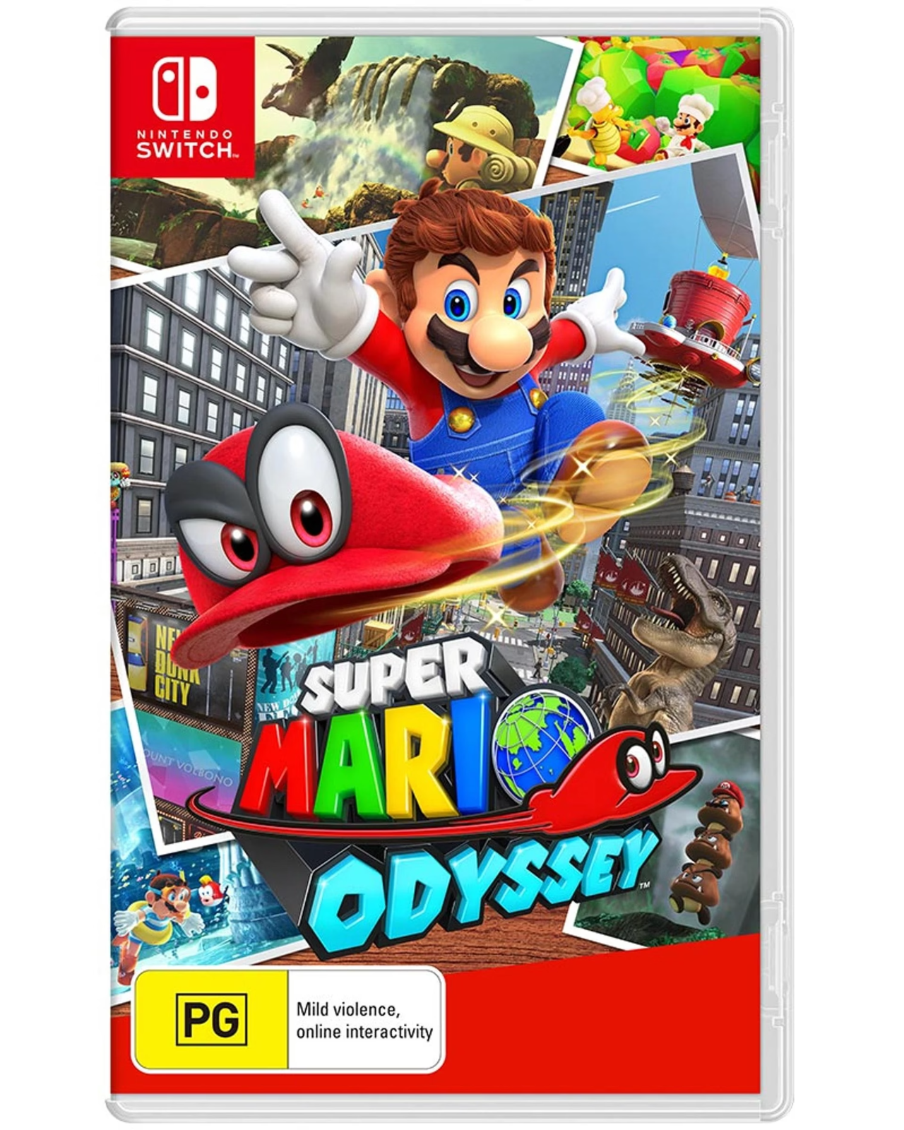 Super Mario Odyssey Nintendo SWITCH Game New Sealed