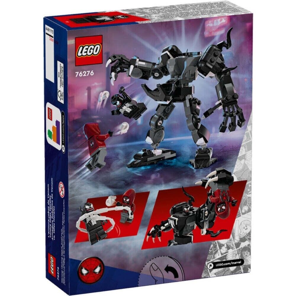 LEGO 76276 Super Heroes Marvel Spiderman Venom Mech Armour vs Miles Morales