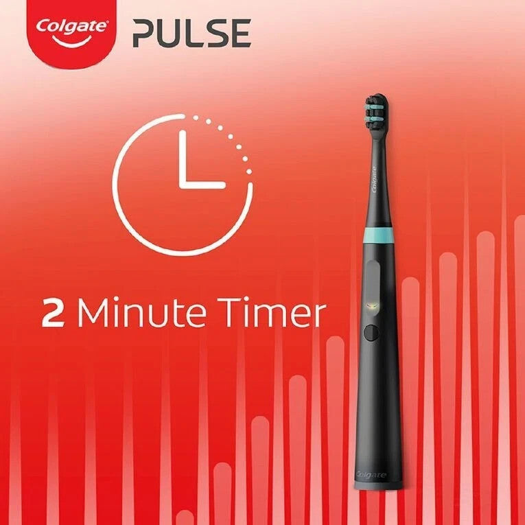 Colgate Pulse Essential Deep Clean USB Electric Toothbrush Black