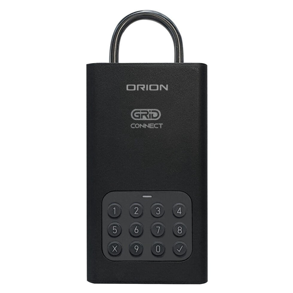 Orion Smart Bluetooth Key Safe Wall or Shackle Mount Water Resistant Lock Box