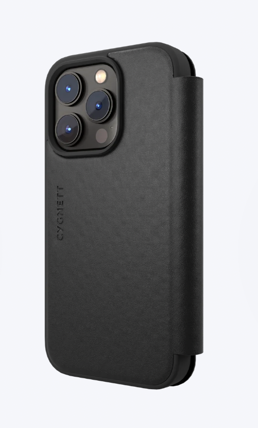 Cygnett MagWallet Leather Wallet Case iPhone 14 Pro Cash & Cards Slots