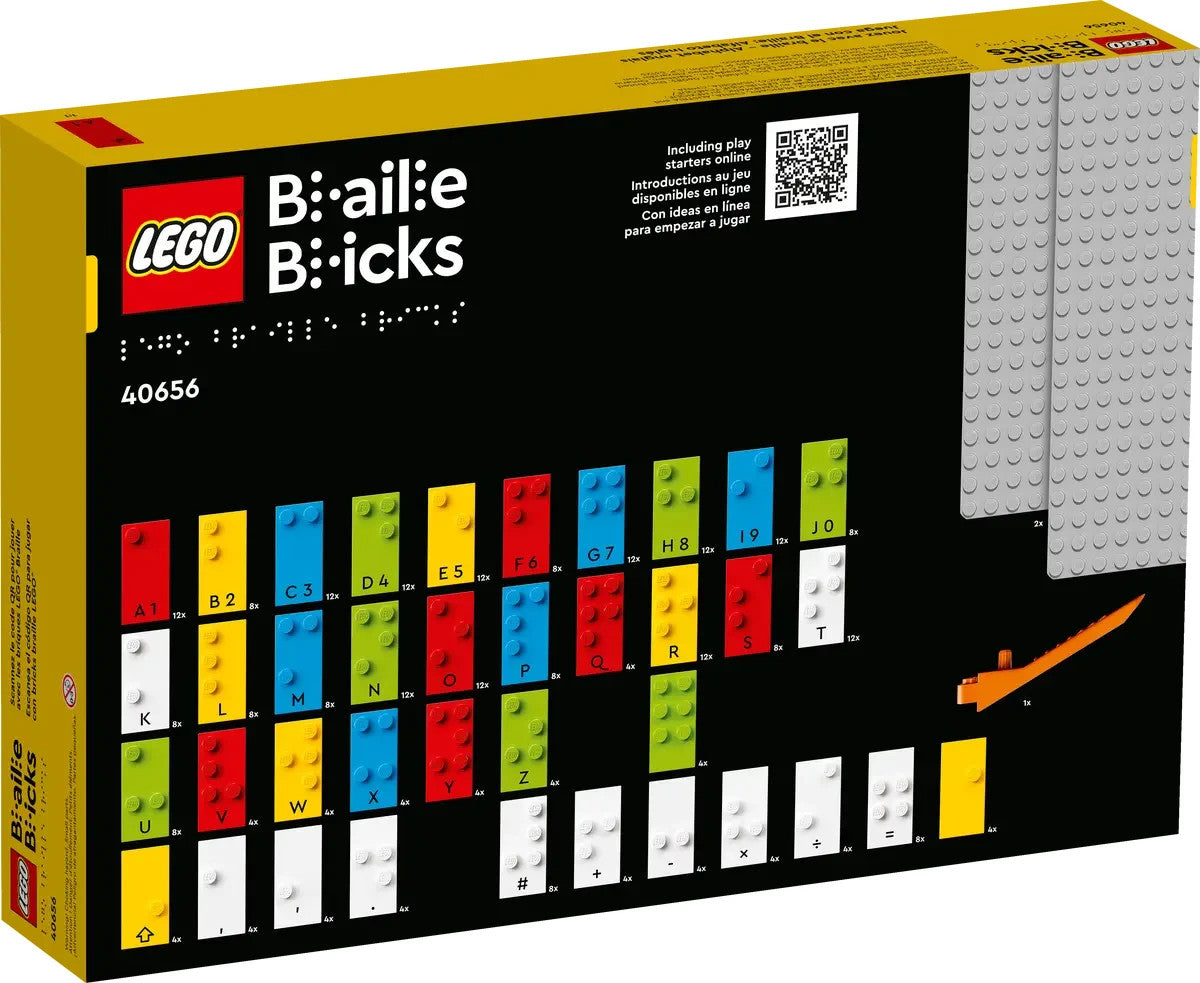Lego 40656 Play with Braille English Version 6+ Education RARE NEW AU STOCK