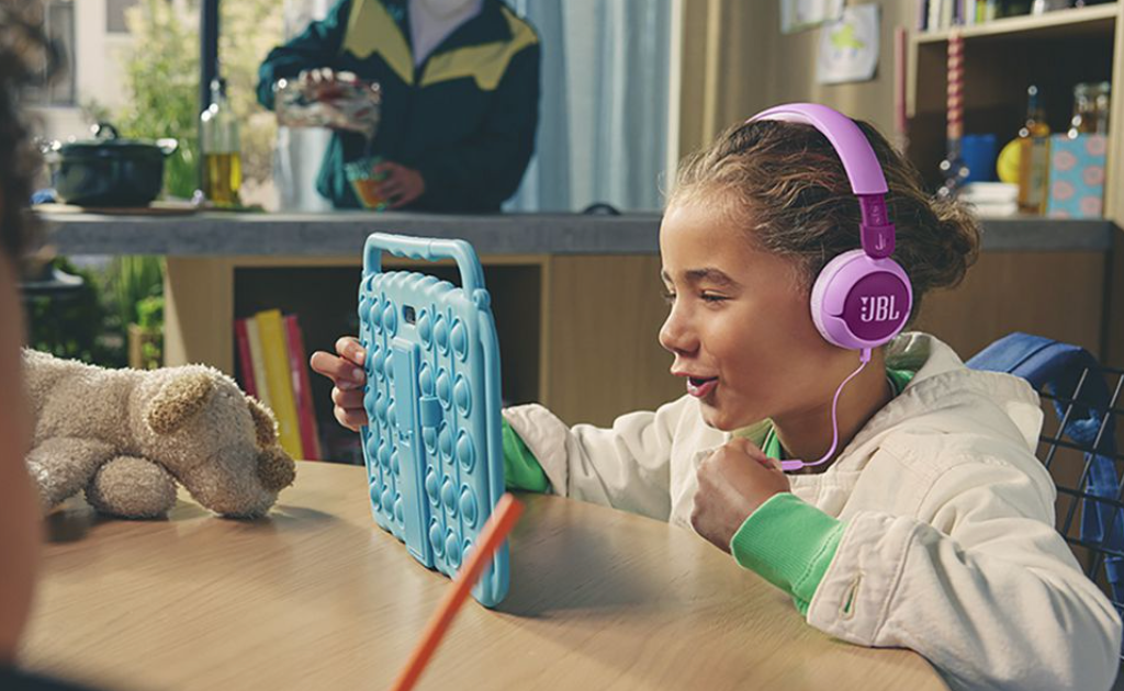 Junior 320 Wired on Ear Headphones Purple