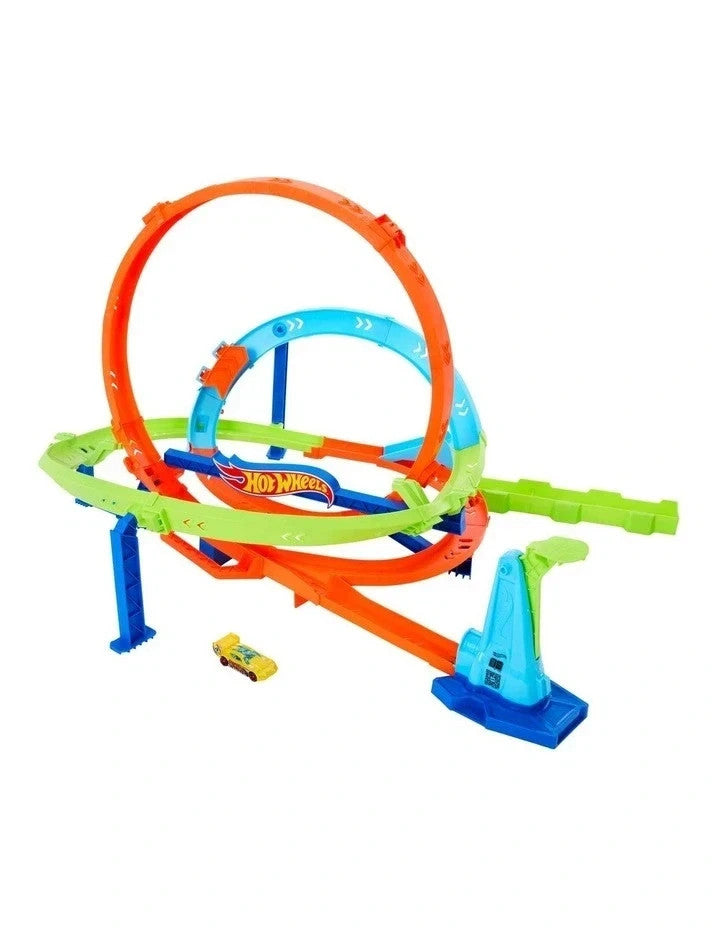 Hot wheels Loop Action Cyclone Play Set Hours of Racing Fun Toys