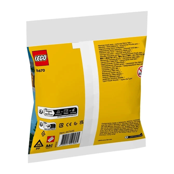 LEGO CREATOR SANTA'S SLEIGH RIDE SET 30670 POLYBAG CHRISTMAS NEW SEALED RARE