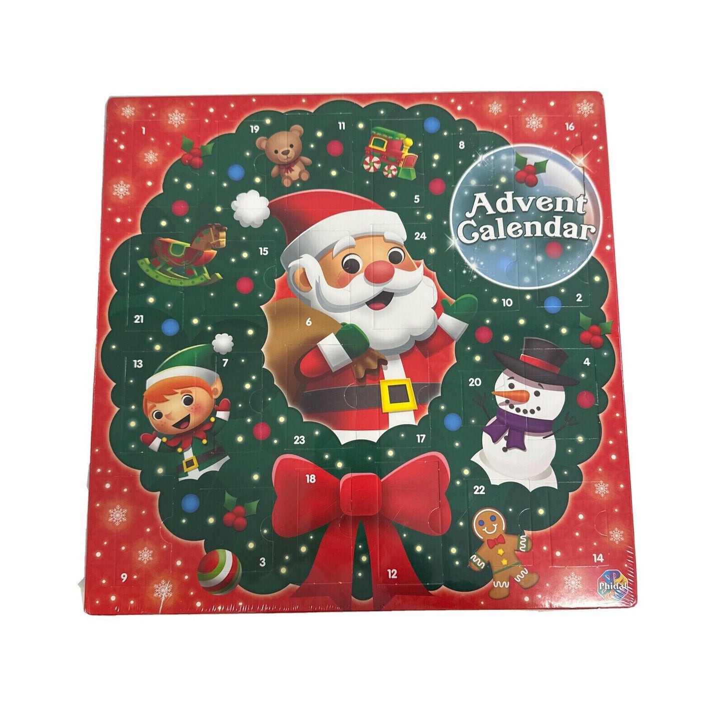 Christmas Advent Calendar Boxes 24Days Countdown Ornaments Toy Kids Holiday Gift