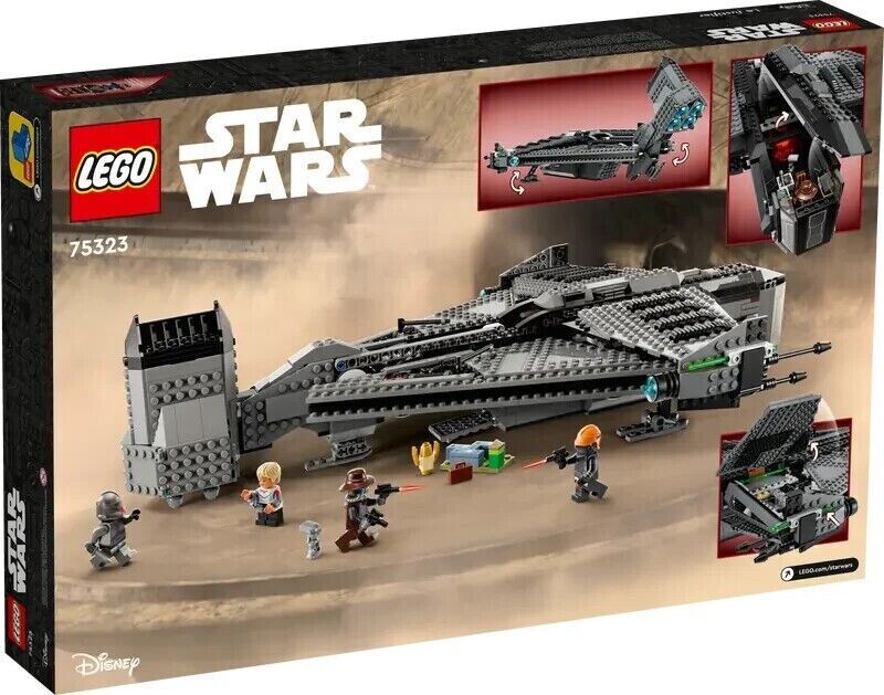LEGO 75323 Star Wars The Justifier Cad Bane's Starship BRAND NEW SEALED