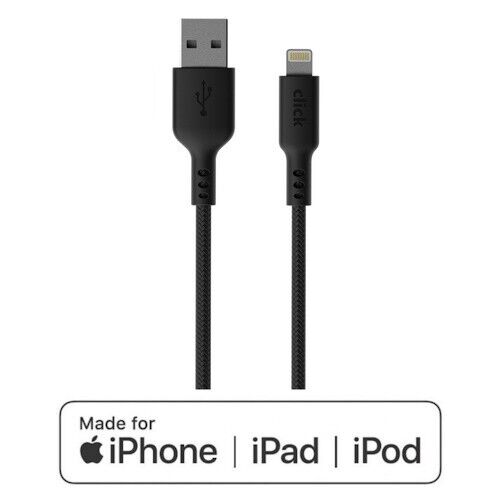 2M MFi Certified Made for Apple iPhone iPad iPod Lightning To USB A CABLE
