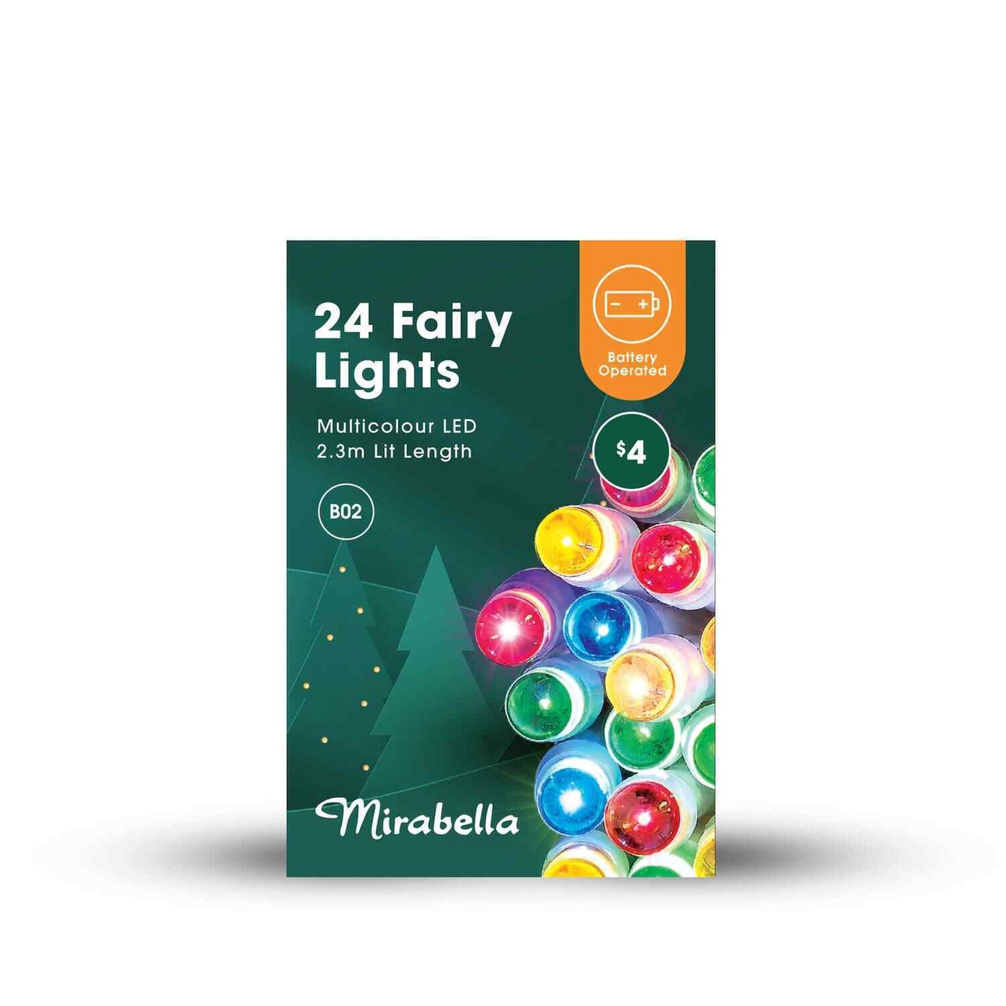 Mirabella 2.3M String LED Fairy Lights Lit Party Wedding Christmas Decoration