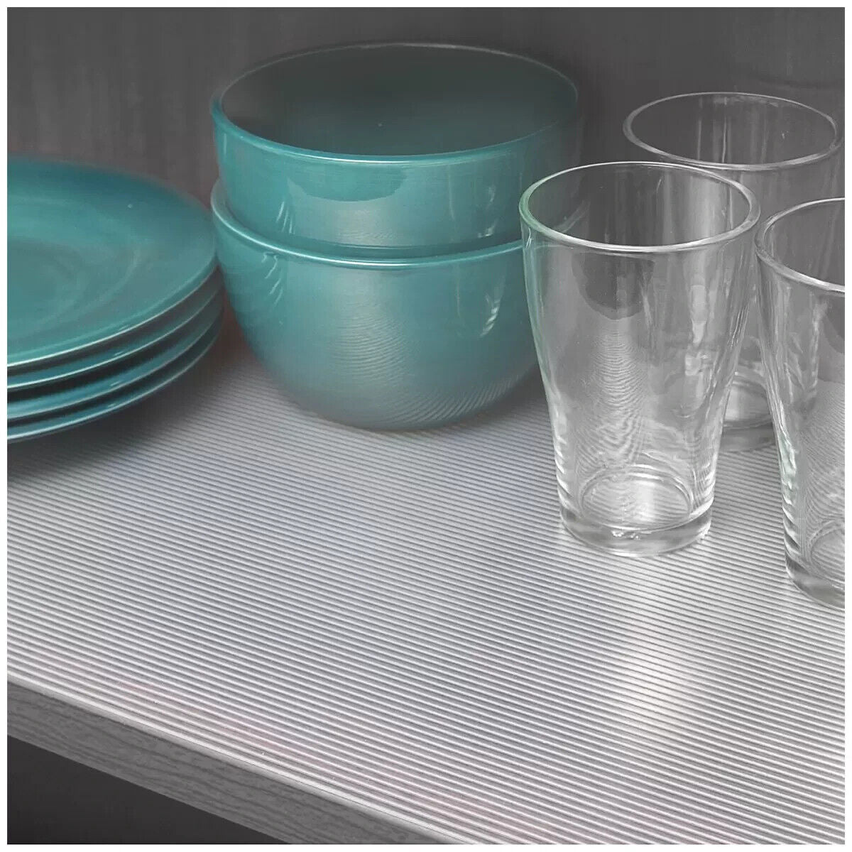 30FT Smart Design Premium Shelf Liner Non-Adhesive (2rolls of 15ft) x 18inch