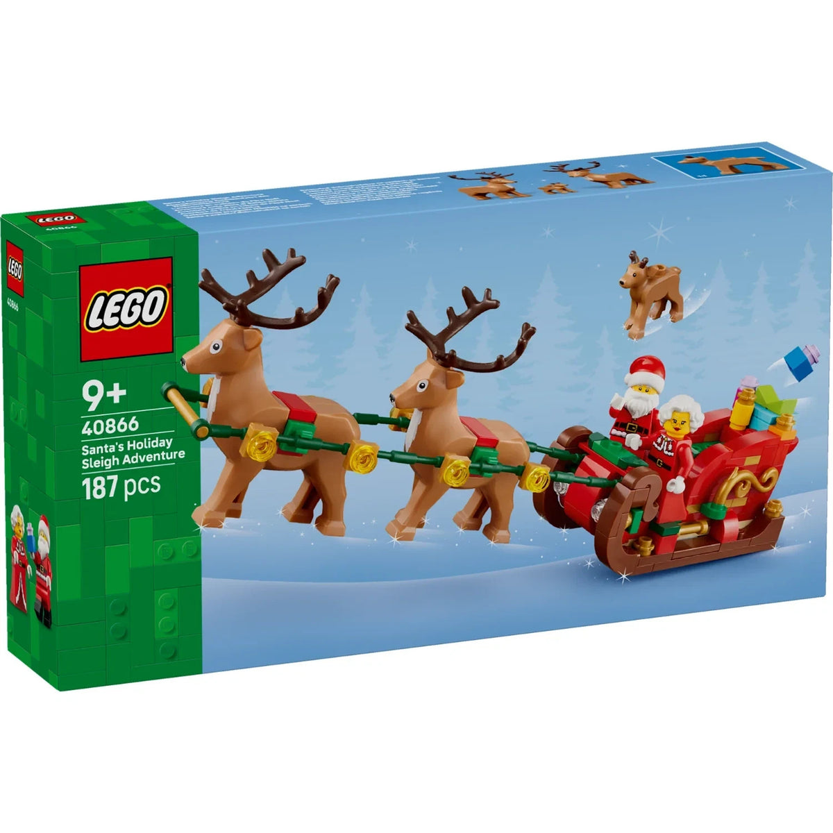 LEGO Santa's Holiday Sleigh Adventure 40866 - Brand New