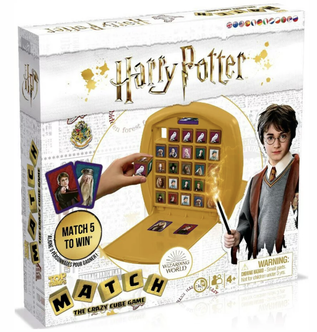 Harry Potter Match Top Trumps Board Game 2 Players Ages 4+ Brand New