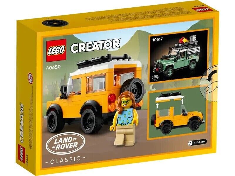 LEGO CREATOR 40650 Land Rover Classic Defender - Brand New AU Stock