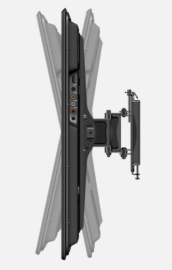 SANUS Simplicity SLT3-B2 FingerTip Tilt 37"-90" TV Wall Mount