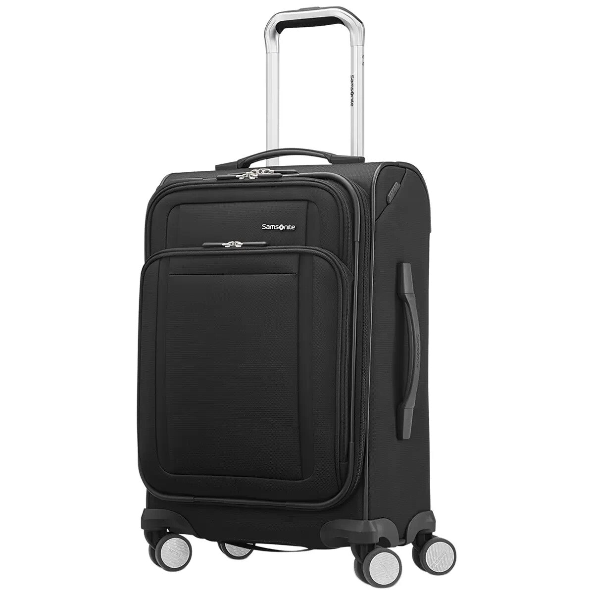 Samsonite Renew Softside Travel Luggage Suitcase Set 2 Piece Black 76cm + 57cm